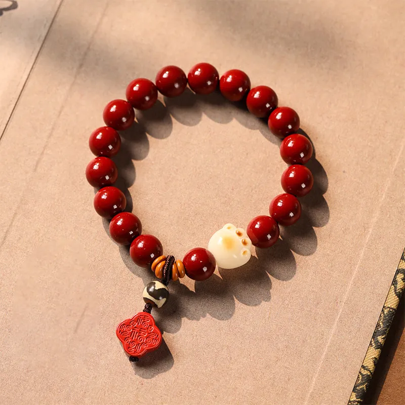 Kowloonko Cinnabar Bracelets Unisex-3