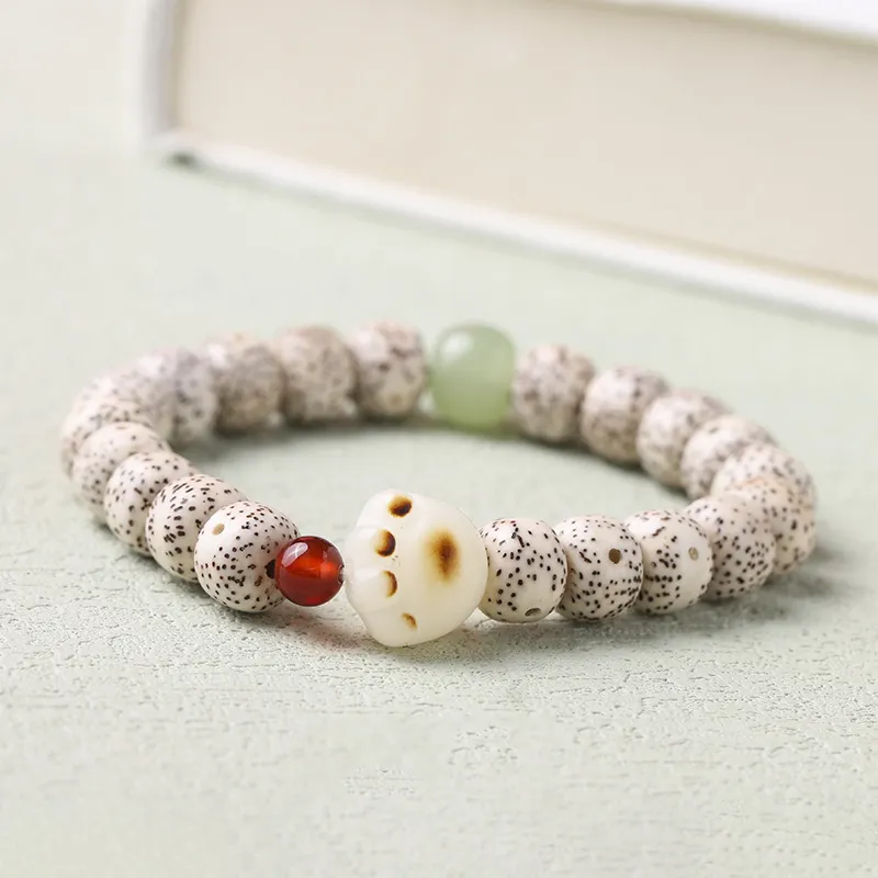 Kowloonko Star Moon Bodhi Seeds Bracelets Unisex-3