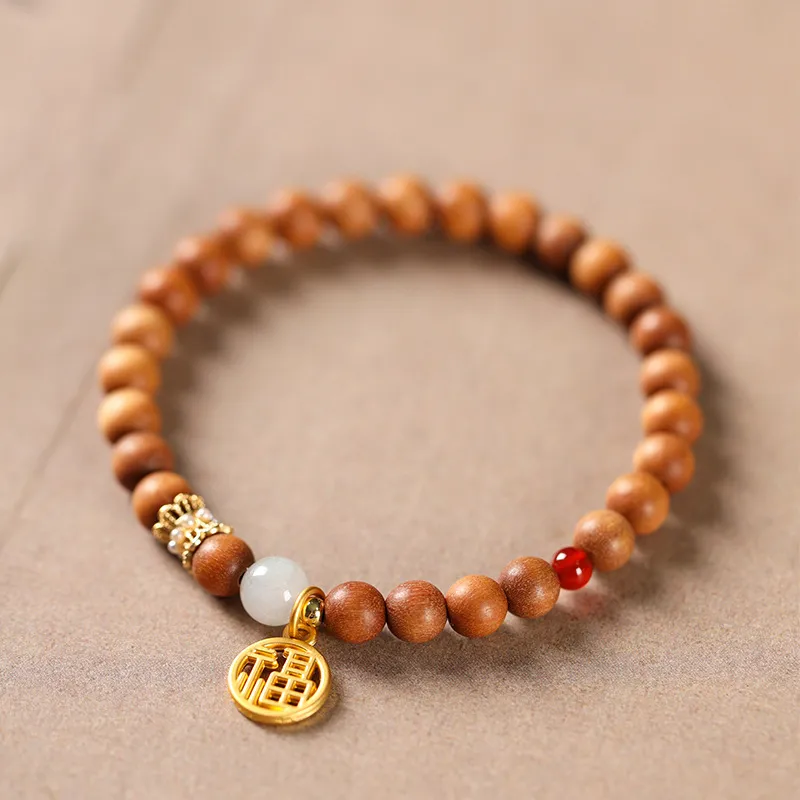 Kowloonko Barbie Sandalwood Bracelets Unisex-3