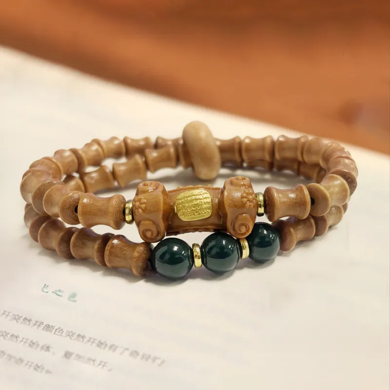 Kowloonko Sandalwood Bracelets Unisex-2