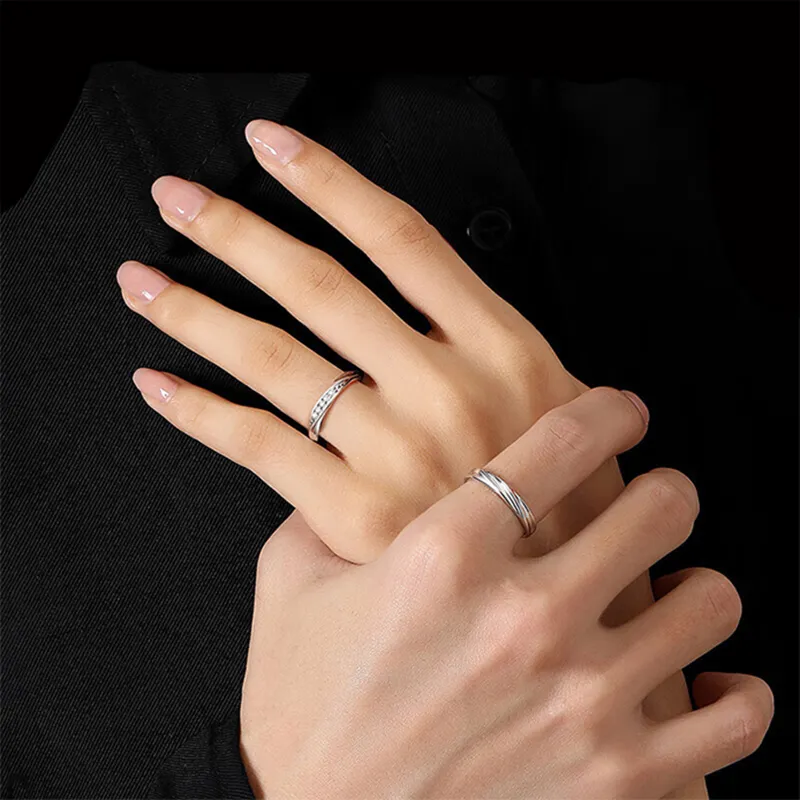 Kowloonko Couple's Rings Women's-10
