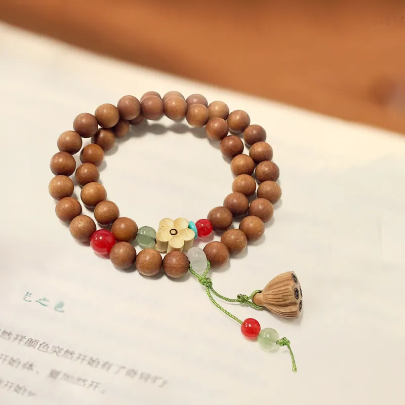 Kowloonko Barbie Sandalwood Bracelets Unisex-2