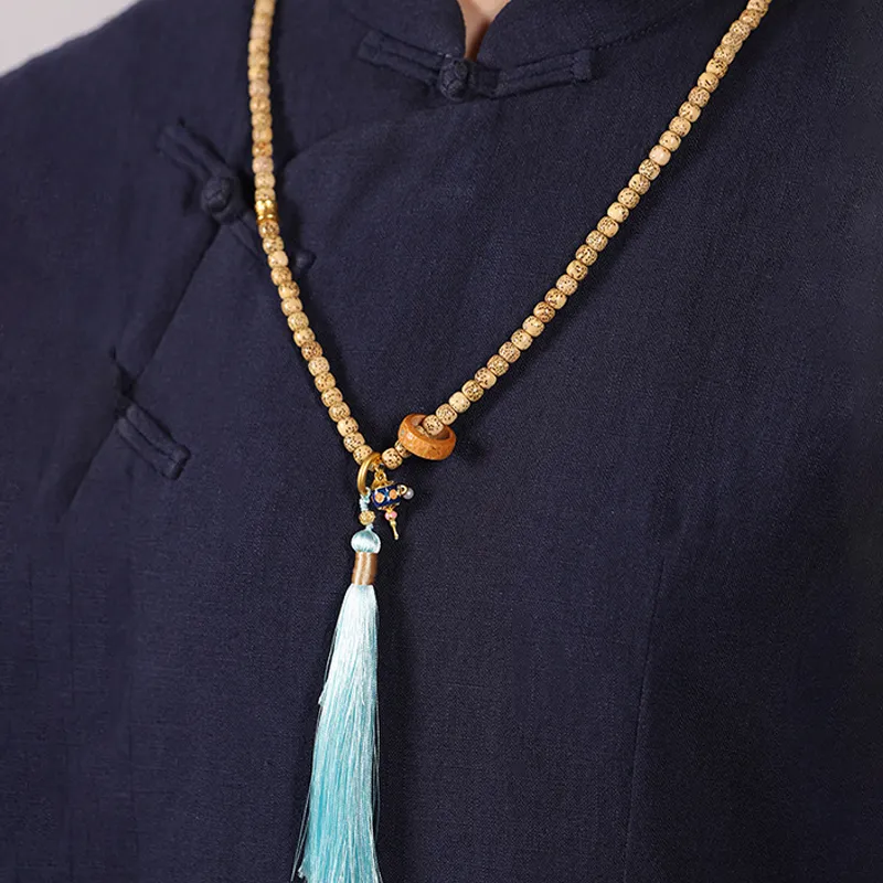 Kowloonko Star Moon Bodhi Seeds Bracelets Unisex-3