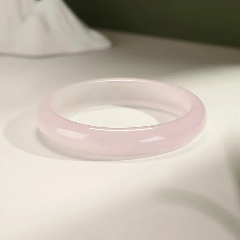 Kowloonko Glass Cat Eye Bangles Women's-1