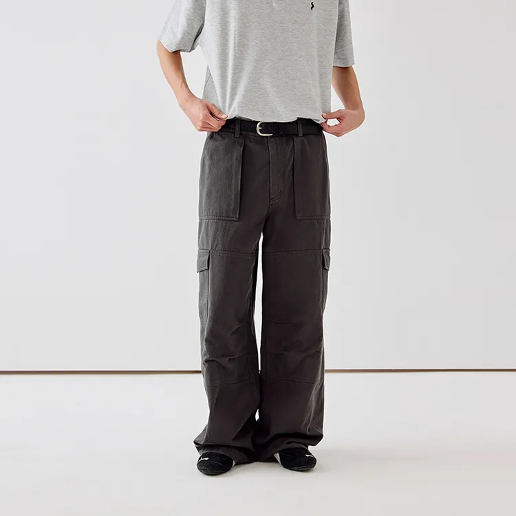 PSO Brand Cargo Pants Unisex-2