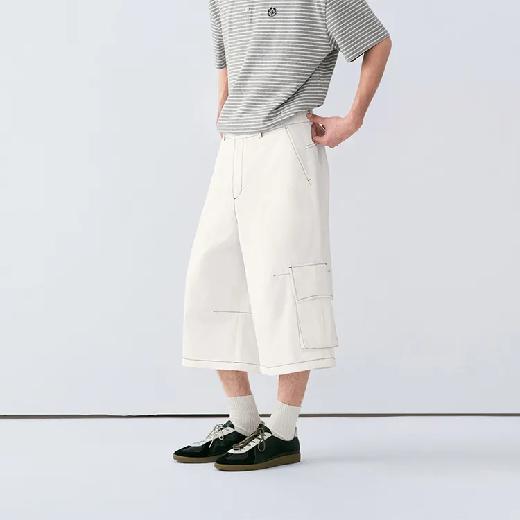 PSO Brand Cargo Shorts Unisex-5