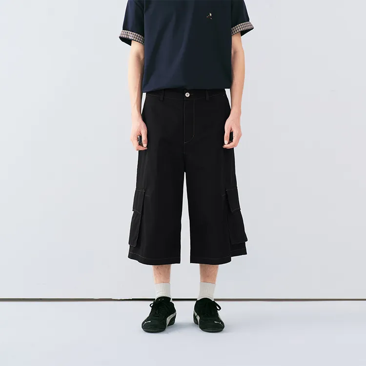 PSO Brand Cargo Shorts Unisex-2