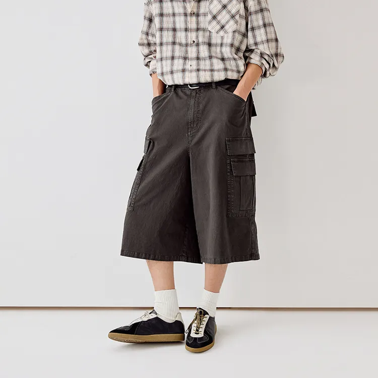 PSO Brand Cargo Shorts Unisex-2
