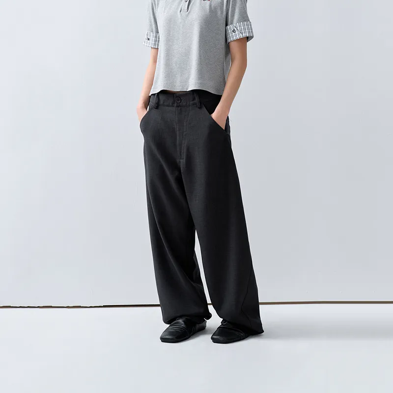 PSO Brand Suit Trousers Women's Carbon Gray-2