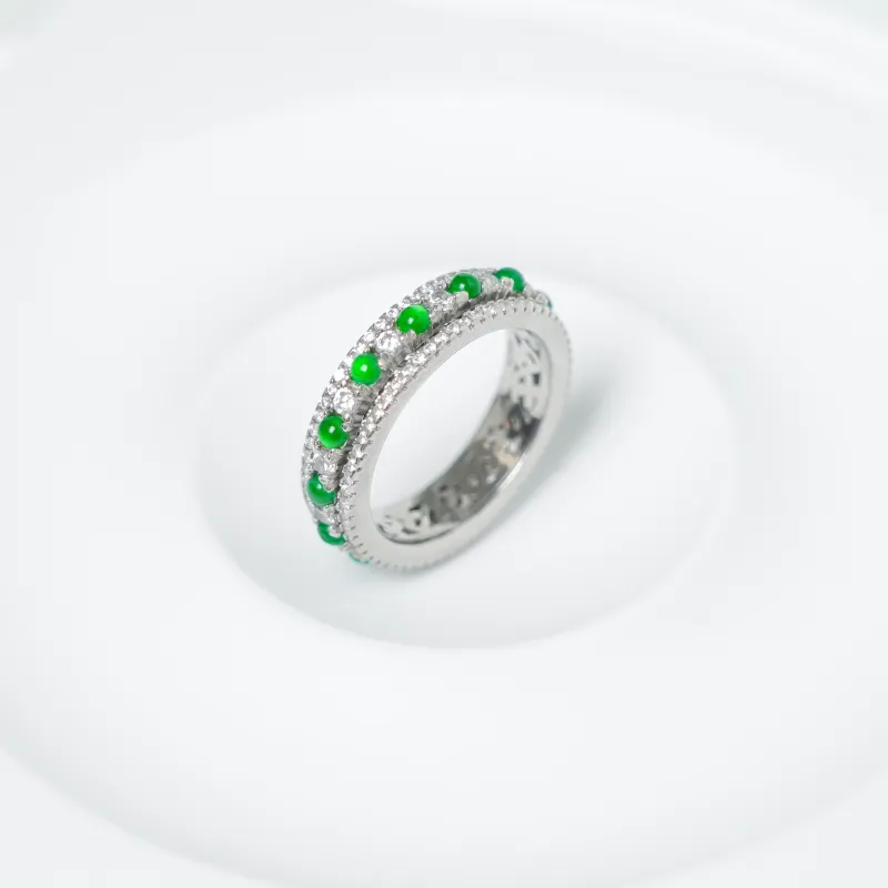 CUIYOUSHIJIA Ice Type Rings Women's-4