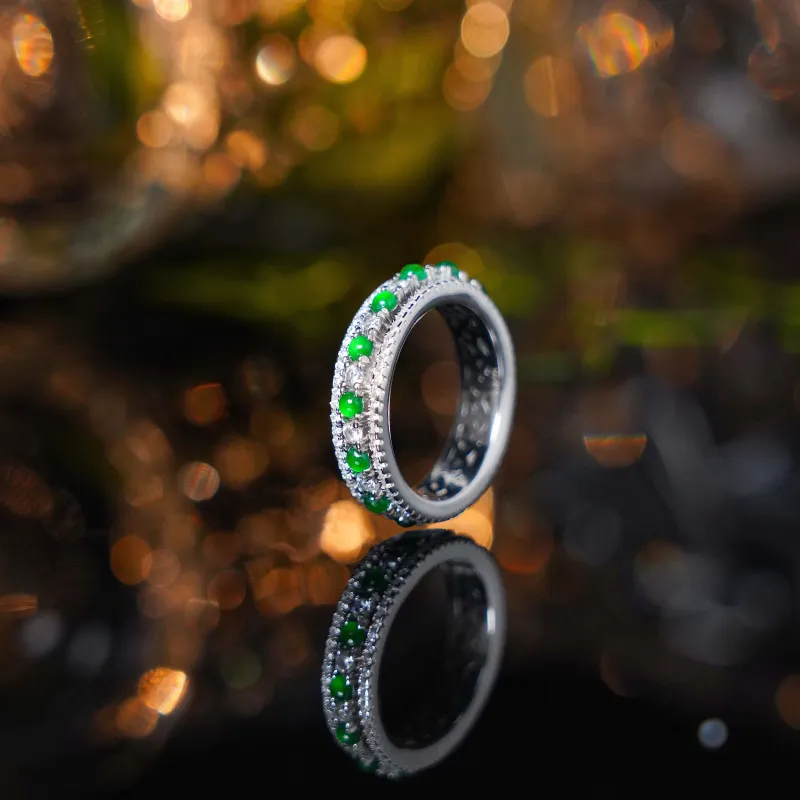 CUIYOUSHIJIA Ice Type Rings Women's-2