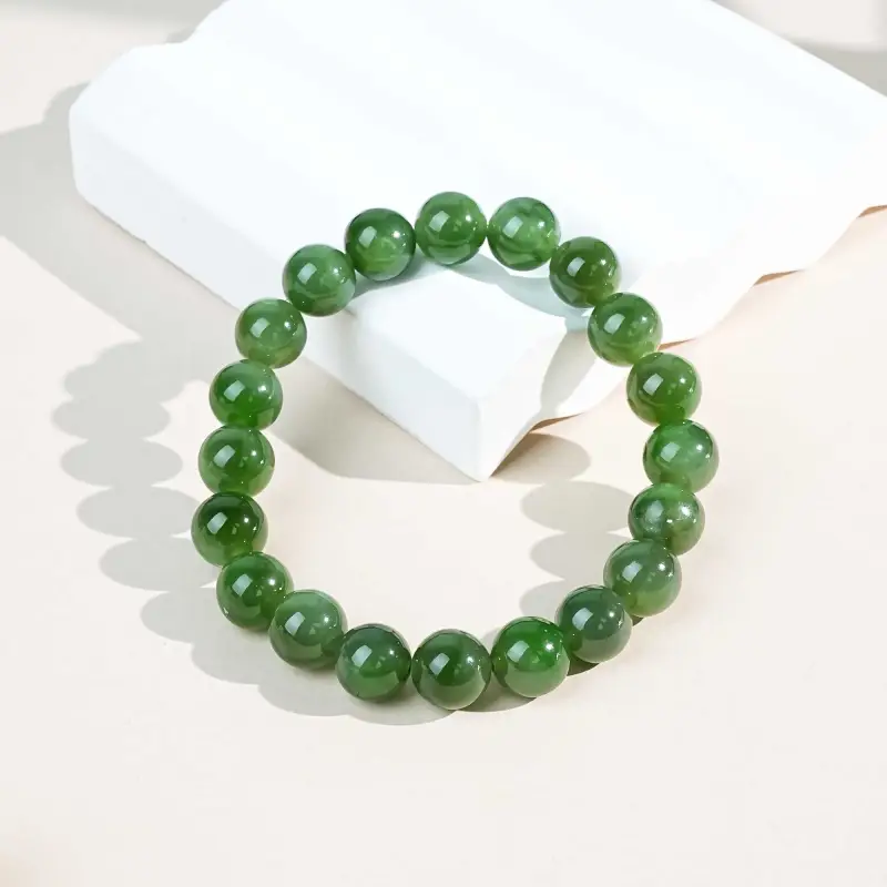 CUIYOUSHIJIA Hetian Jade Bracelets Jasper Unisex-3