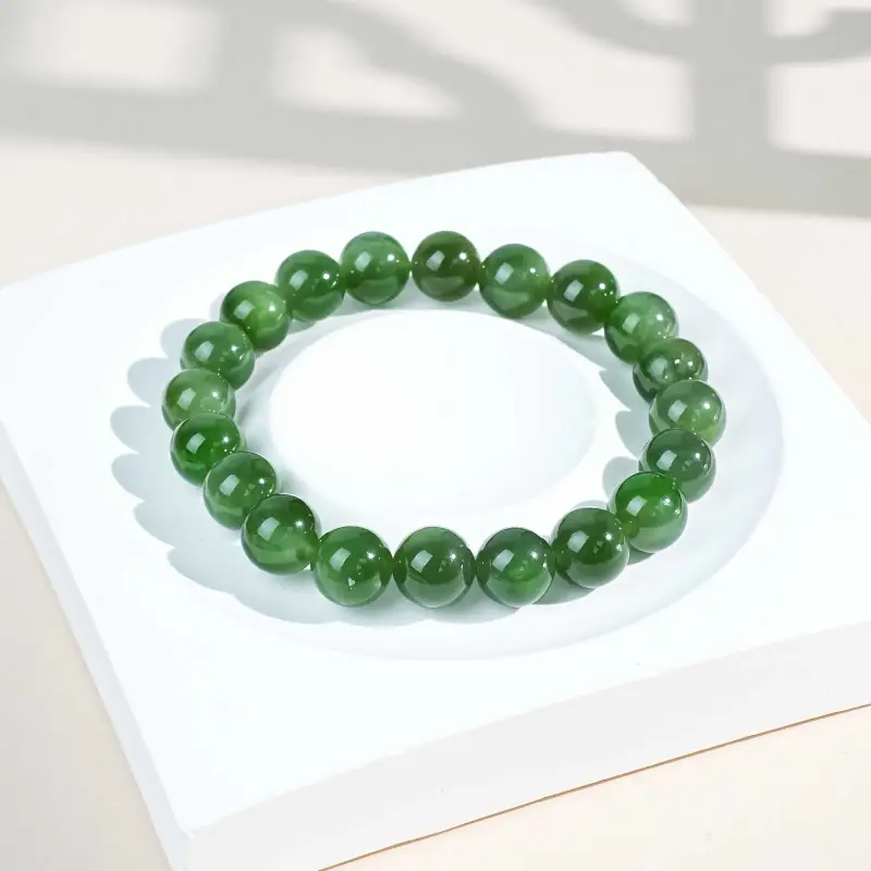 CUIYOUSHIJIA Hetian Jade Bracelets Jasper Unisex-2