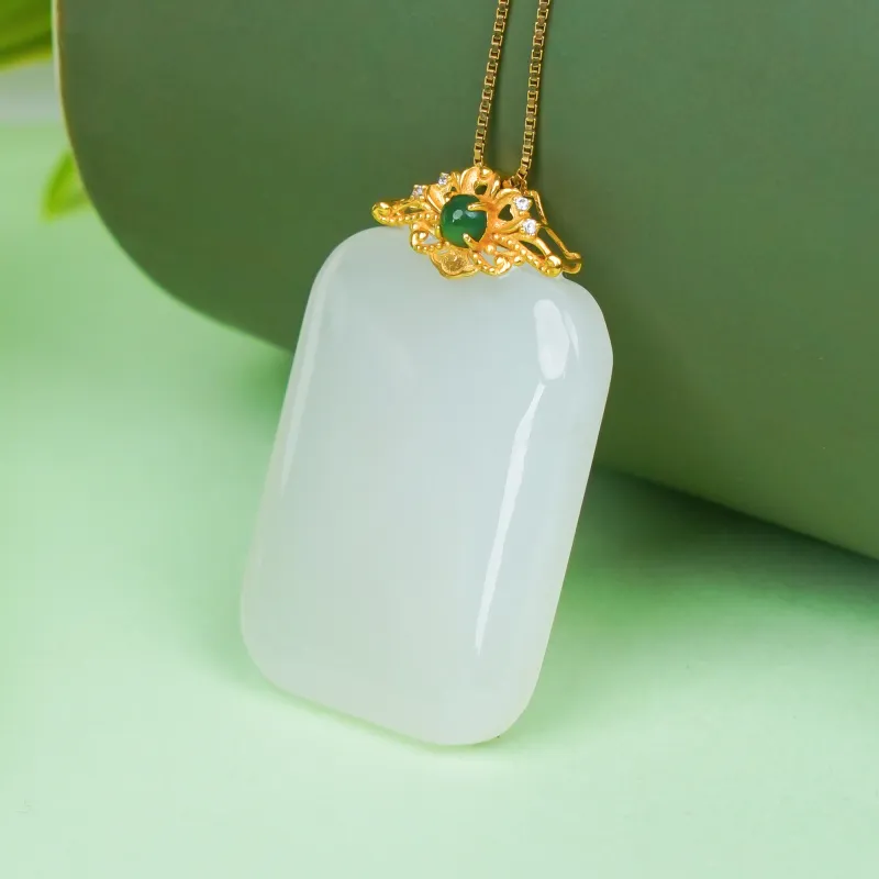 CUIYOUSHIJIA Hetian Jade White Jade Women's-2