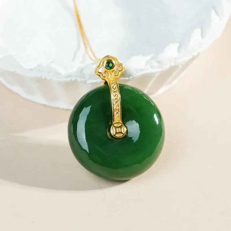 CUIYOUSHIJIA Hetian Jade Pendants Jasper Unisex-2