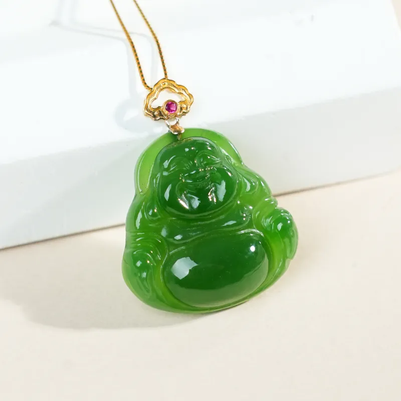 CUIYOUSHIJIA Hetian Jade Jasper Unisex-2
