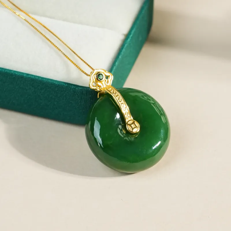 CUIYOUSHIJIA Hetian Jade Pendants Jasper Unisex-4