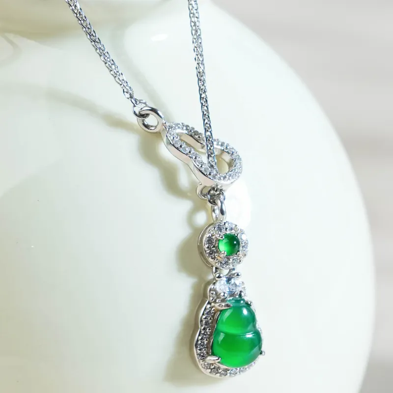 CUIYOUSHIJIA Ice Glutinous Collarbone Chain Women's-5