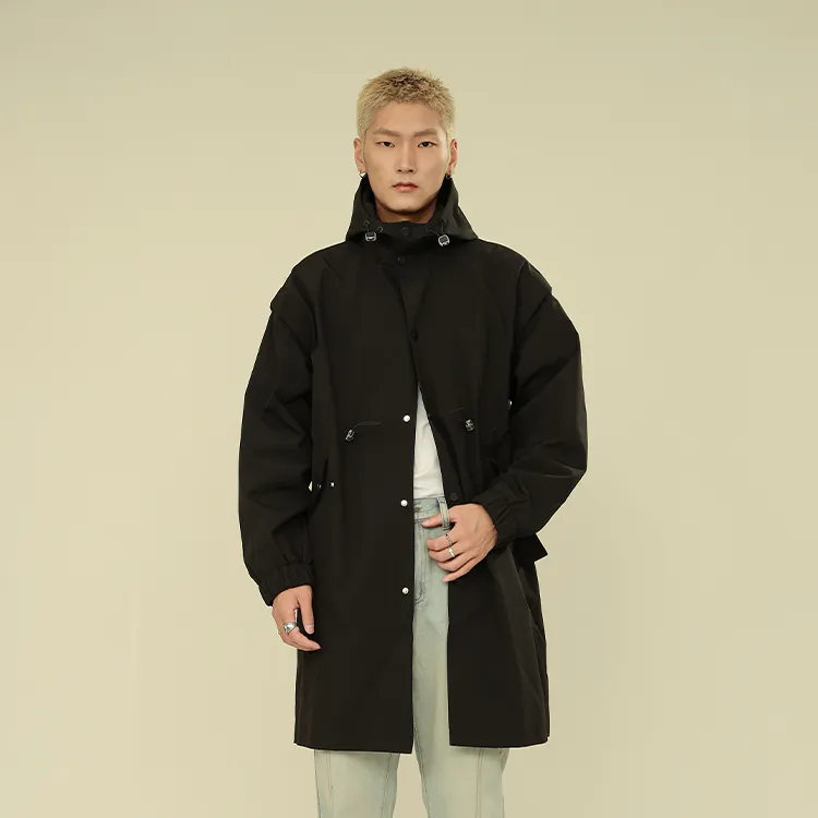 FAX FOR FMACM For People Trench Coat Unisex-2