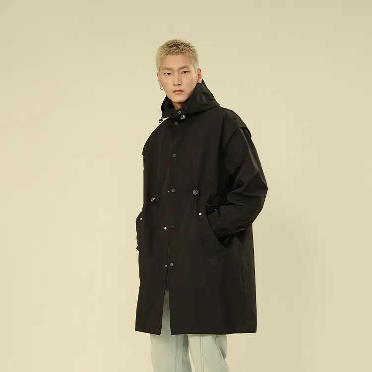 FAX FOR FMACM For People Trench Coat Unisex-3