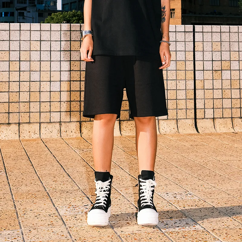 THEWIZBRAND Casual Shorts Unisex Black-3
