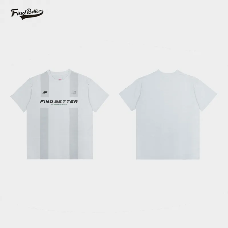 FINDBETTER Cotton Feel Short Sleeved T Shirt Base Layer Unisex-5
