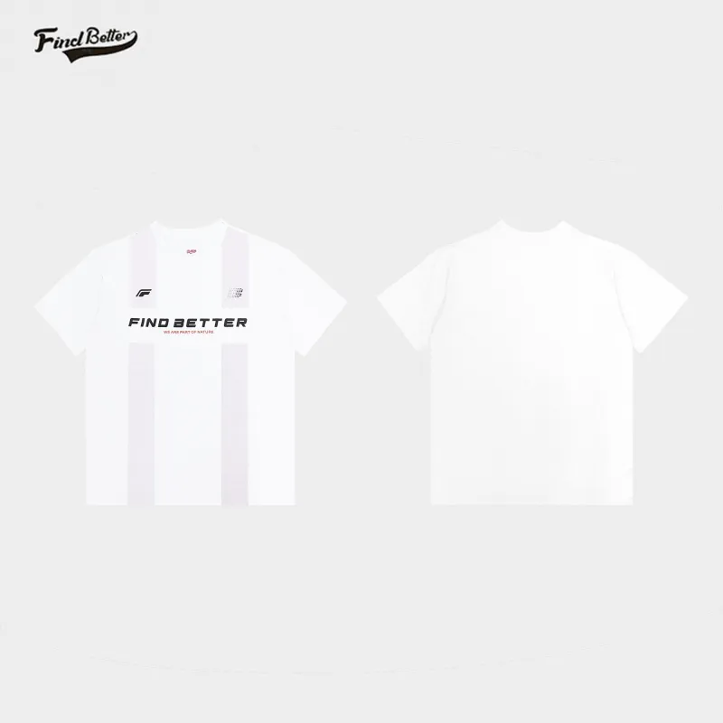 FINDBETTER Cotton Feel Short Sleeved T Shirt Base Layer Unisex-2