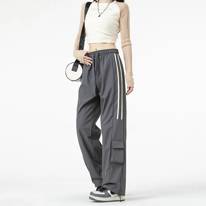 NOTFORMAD Casual Pants Unisex Khaki-23
