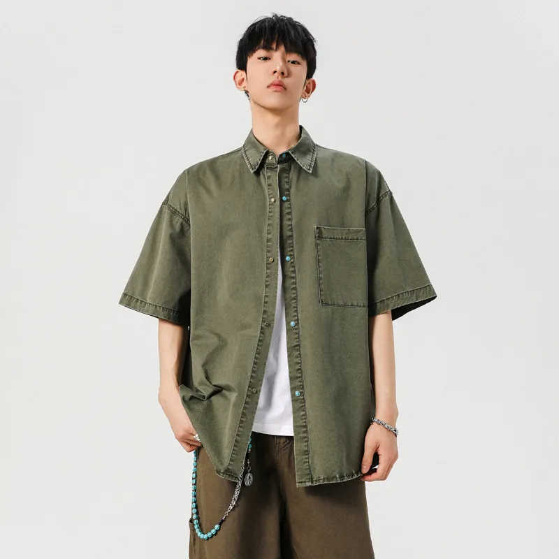 NOTFORMAD Short Sleeved Shirt Unisex-17