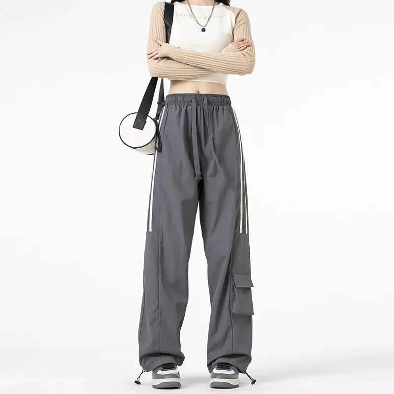 NOTFORMAD Casual Pants Unisex Khaki-27