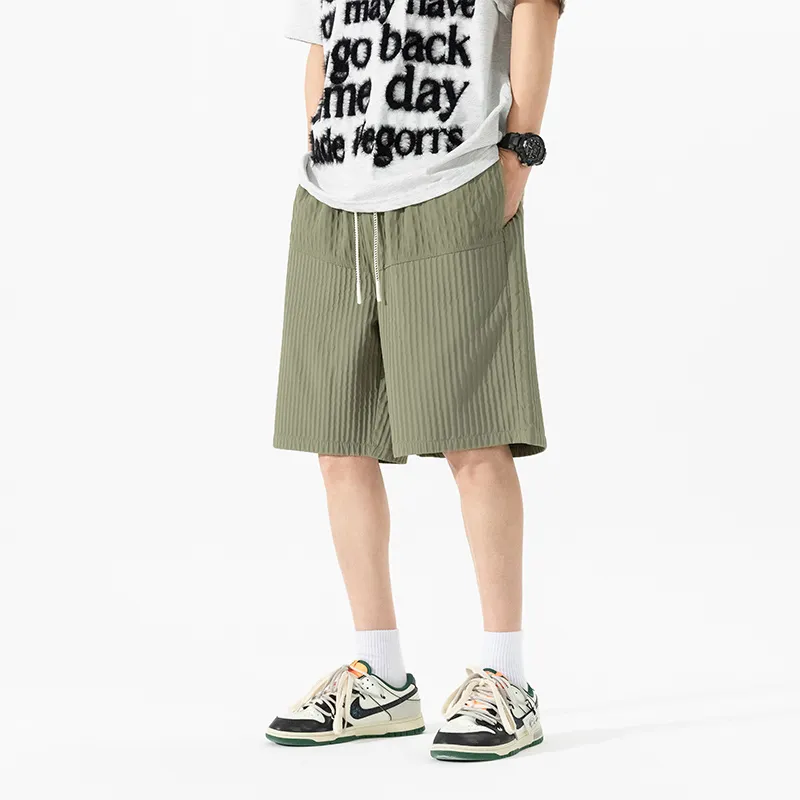 NOTFORMAD Casual Shorts Unisex Black-18