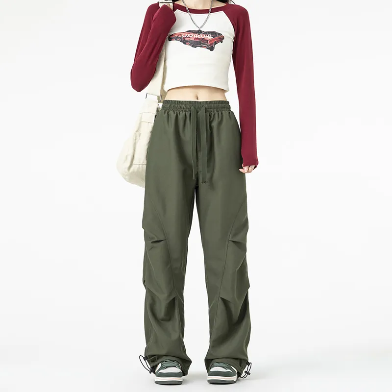 NOTFORMAD Casual Pants Unisex Khaki-18