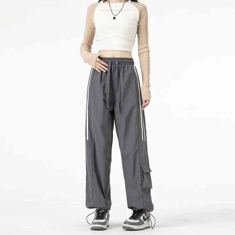 NOTFORMAD Casual Pants Unisex Khaki-26