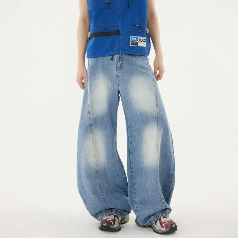 NOTFORMAD Jeans Unisex Vintage Blue-4