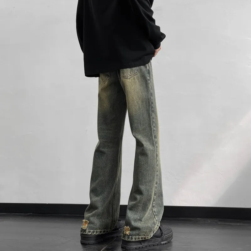 PAINT STAIN Jeans Unisex-16