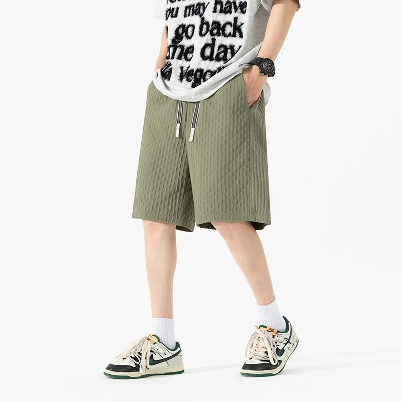 NOTFORMAD Casual Shorts Unisex Black-19