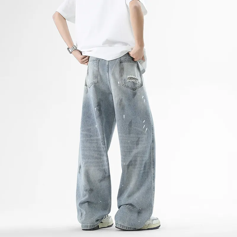 NOTFORMAD Jeans Unisex Light Blue-5