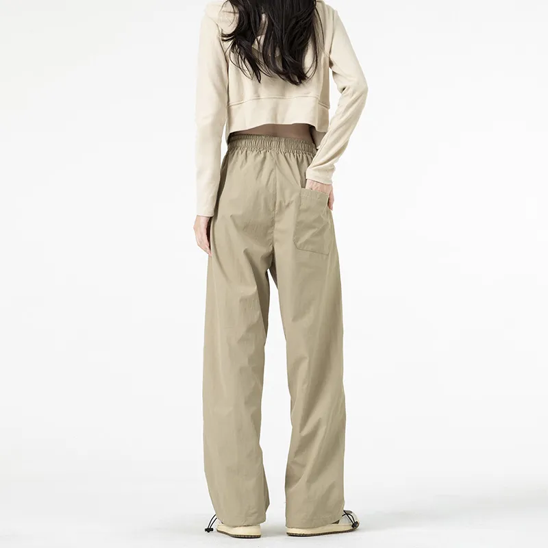 NOTFORMAD Casual Pants Unisex Khaki-4