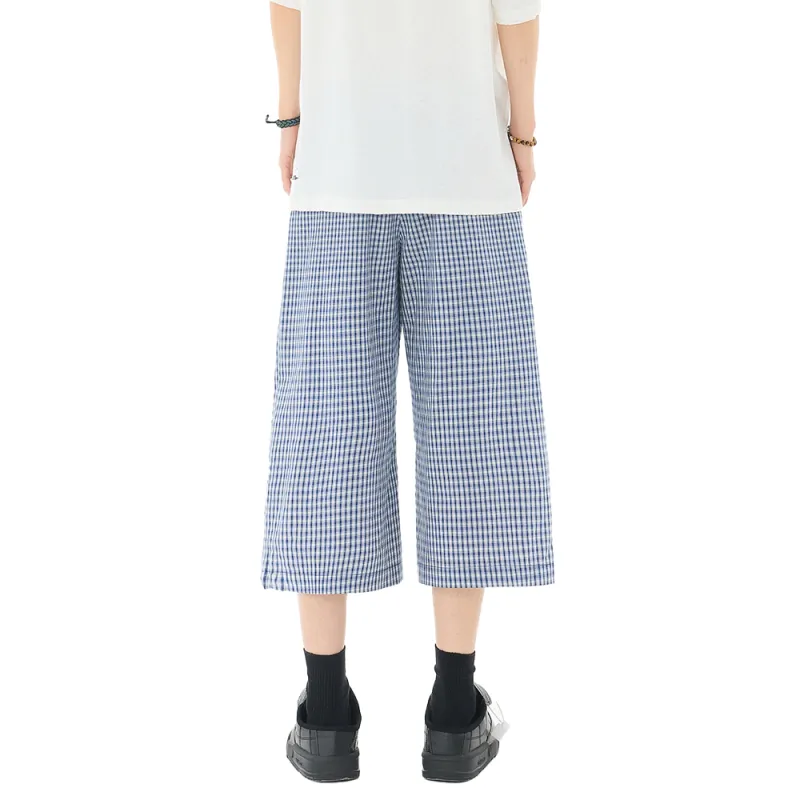 NOTFORMAD Casual Shorts Unisex Blue-2