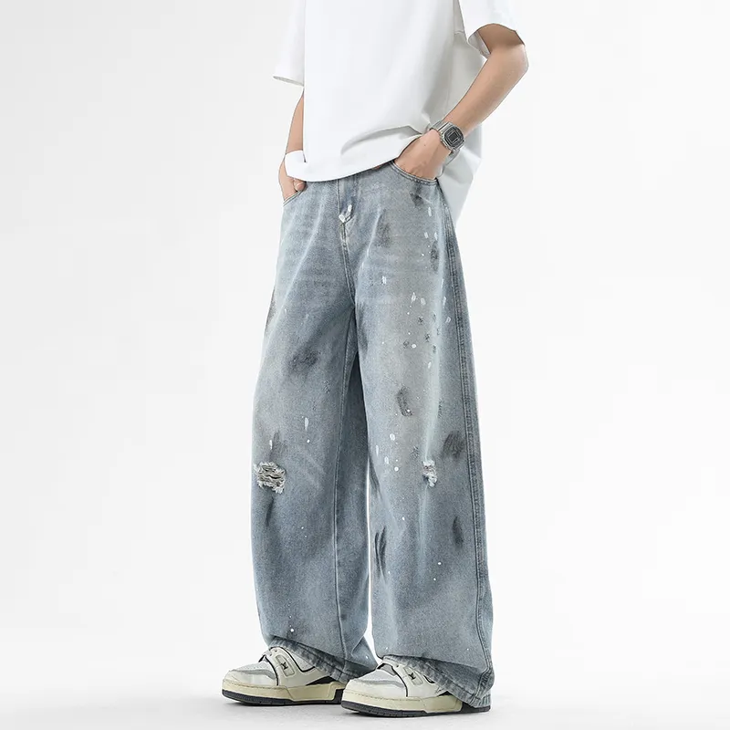 NOTFORMAD Jeans Unisex Light Blue-6