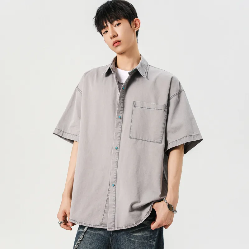 NOTFORMAD Short Sleeved Shirt Unisex-11