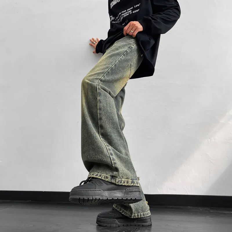 PAINT STAIN Jeans Unisex-17