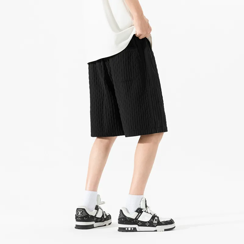 NOTFORMAD Casual Shorts Unisex Black-6