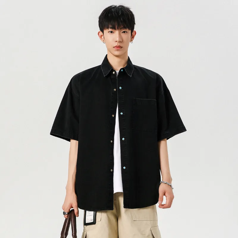 NOTFORMAD Short Sleeved Shirt Unisex-23