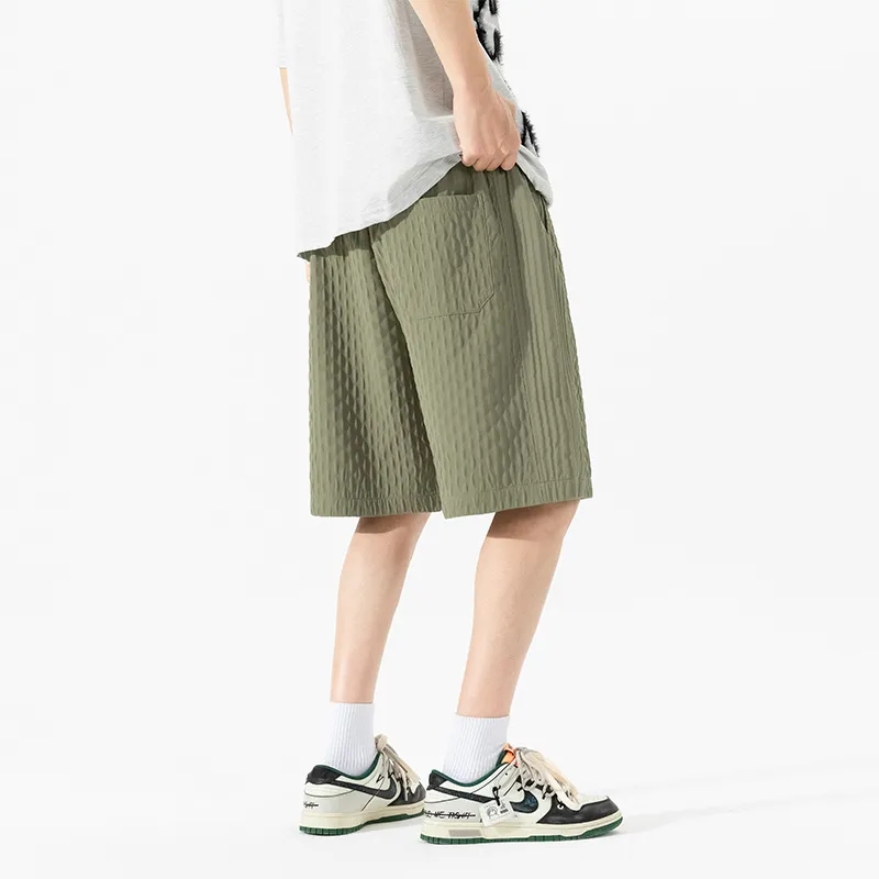 NOTFORMAD Casual Shorts Unisex Black-16