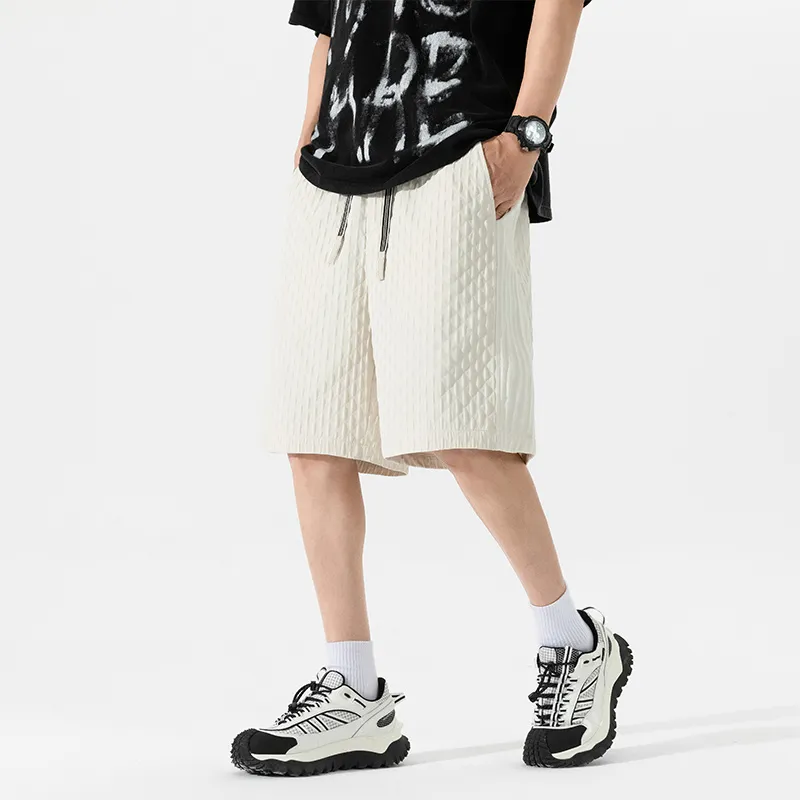 NOTFORMAD Casual Shorts Unisex Black-13