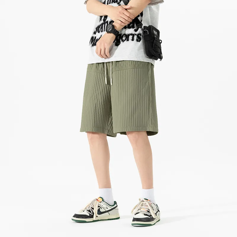 NOTFORMAD Casual Shorts Unisex Black-17