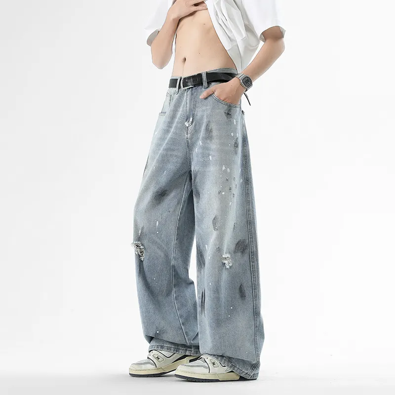 NOTFORMAD Jeans Unisex Light Blue-3