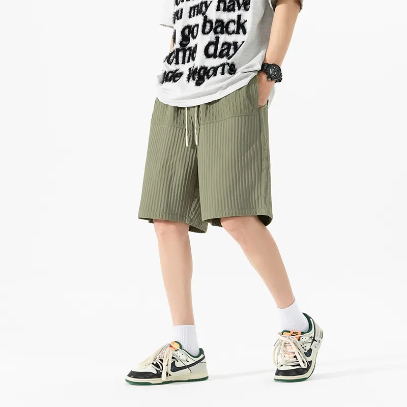 NOTFORMAD Casual Shorts Unisex Black-16