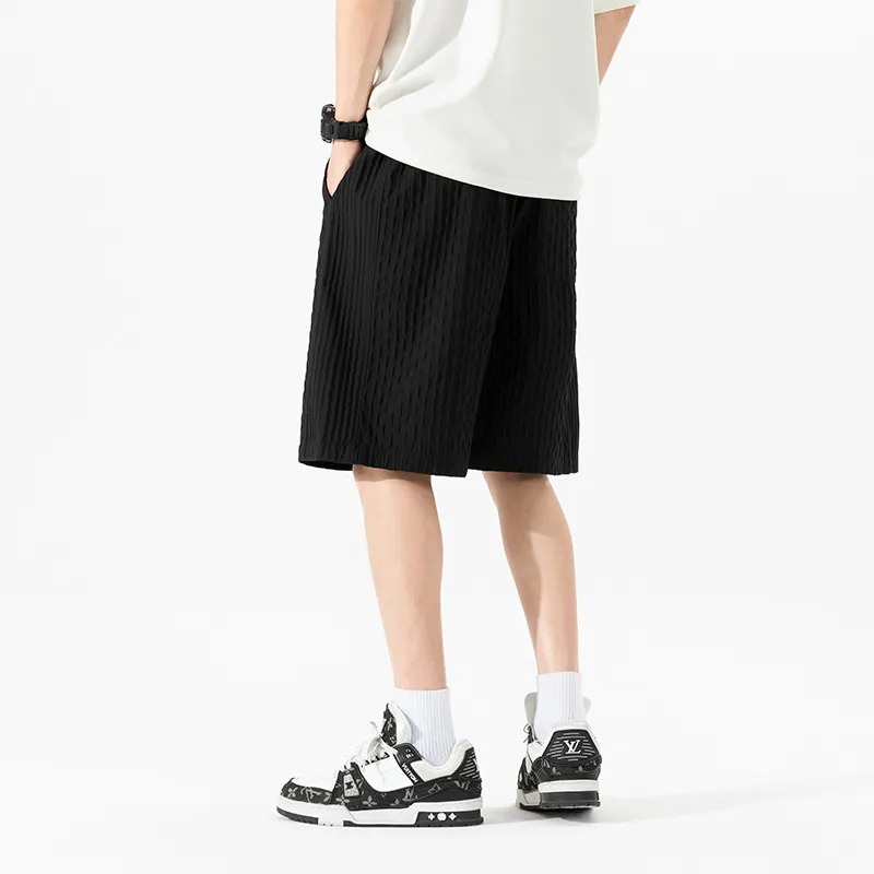 NOTFORMAD Casual Shorts Unisex Black-4